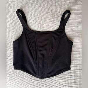 Princess Polly black corset top